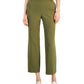 Alfani Women's Pull On Wide Leg Pants Green Size 10
