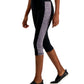 ID Ideology Women's Colorblocked Cropped Leggings Purple Size Petite Medium