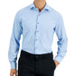 Alfani Men's Slim Fit 4 Way Stretch Solid Dress Shirt Blue Size 17X36X37