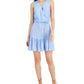 INC International Concepts Women's Sleeveless Mini Dress Blue Size X-Large