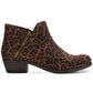 Sun + Stone Women's Abby Double Zip Booties Brown Size 8 M
