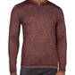 INC International Concepts Men's Slub Split Neck T-Shirt Red Size X-Small
