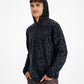 INC International Concepts Men's Cashmere Cheetah Print Hoodie Black Size Medium