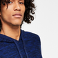 Sun + Stone Men's Solid Marled Hooded Sweater Blue Size Small