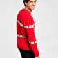 Charter Club Men's Walking Scottie Holiday Sweater Red Size Large