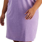 ID Ideology Women's Plus T-Shirt Dress Purple Size 2X
