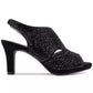 Karen Scott Women's Brilee Peep Toe Pumps Black Size 11 M
