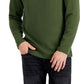 Alfani Men's Directional Ribbed Sweater Green Size Medium