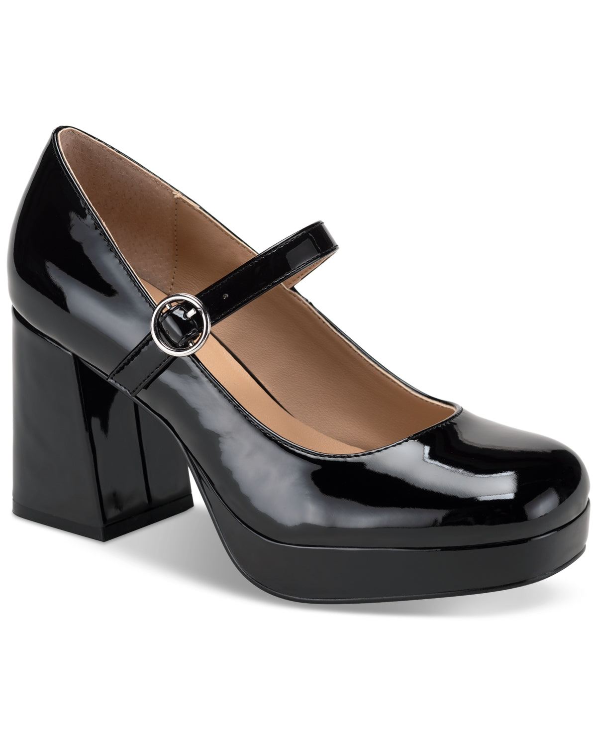 Sun + Stone Women's Vaneciaa Mary Jane Pumps Black Size 11 M