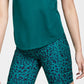 ID Ideology Women's Birdseye Mesh Tank Top Green Size Small