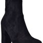 Wild Pair Women's Becci Sock Booties Shoes Black Size 8.5 M