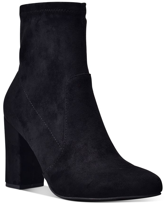 Wild Pair Women's Becci Sock Booties Shoes Black Size 8.5 M