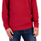 Club Room Men's Shawl Collar Sprilite Fleece Sweater Red Size Large
