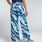 INC International Concepts Women's Printed Straight Leg Jeans White Size 4