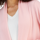 Karen Scott Women's Shawl Collar Long Cardigan Pink Size X-Small