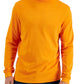 Club Room Men's Solid Turtleneck Shirt Orange Size Small
