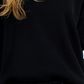 ID Ideology Women's Fleece Crewneck Sweatshirt Black Size Large