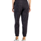 ID Ideology Women's Fleece Cheetah Print Jogger Pants Black Size Medium
