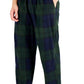 Club Room Men's Cozy Fleece Pajama Pants Green Size X-Large