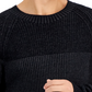 INC International Concepts Men's Plaited Crewneck Sweater Gray Size Large