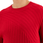 INC International Concepts Men's Tucker Crewneck Sweater Red Size Medium