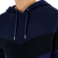 INC International Concepts Men's Colorblocked Hoodie Sweater Blue Size X-Large