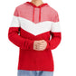 INC International Concepts Men's Colorblocked Hoodie Sweater Red Size Large