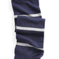 Alfani Men's Horizontal Stripe Knit Scarf Blue Size Regular