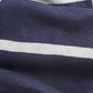 Alfani Men's Horizontal Stripe Knit Scarf Blue Size Regular