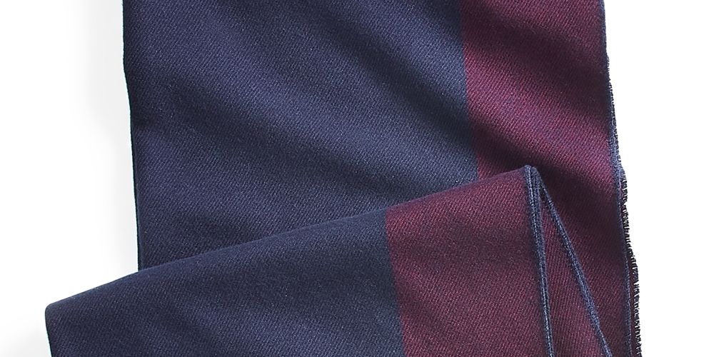 Alfani Men's Colorblocked Scarf Blue Size Regular