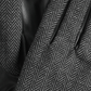 Alfani Men's Dressy Herringbone Gloves Black Size Regular