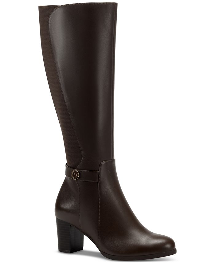 Giani Bernini Women's Mia Riding Boots Brown Size 7 M