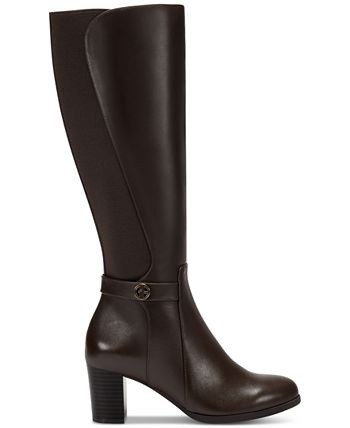 Giani Bernini Women's Mia Riding Boots Brown Size 7 M