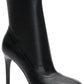 INC International Concepts Women's Vidalia Dress Booties Black Size 7.5 M