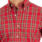 Club Room Men's Regular Fit Cotton Dress Shirt Red Size 16.5X34X35