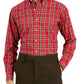 Club Room Men's Regular Fit Cotton Dress Shirt Red Size 18.5X36X37