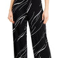 Alfani Women's Knit Wide Leg Pant Black Size Petite X-Large