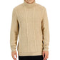 Club Room Men's Chunky Turtleneck Sweater Brown Size XX-Large