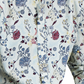 Club Room Men's Editto Floral Long Sleeve Button Down Shirt Blue Size Small