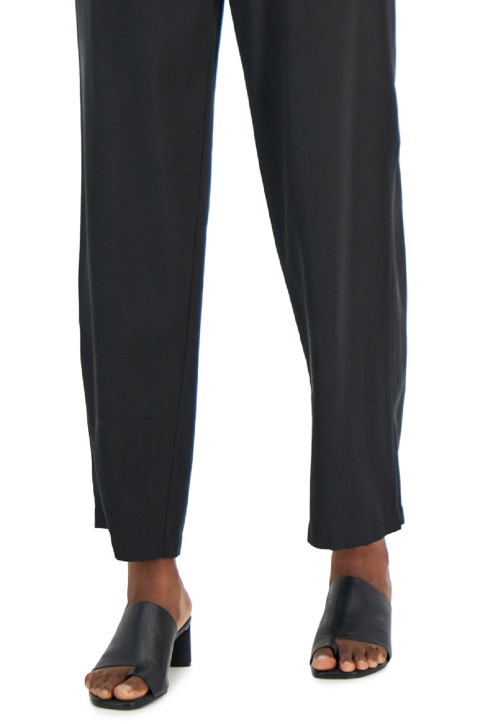 Alfani Women's Tie Belt Trousers Black Size 6