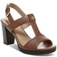 Giani Bernini Women's Paulette Dress Sandals Brown Size 7.5 M