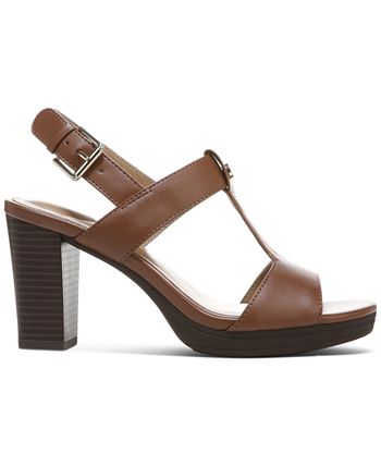 Giani Bernini Women's Paulette Dress Sandals Brown Size 7.5 M