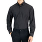 Alfani Men's Regular Fit Travel Ready Solid Dress Shirt Black Size 16X34X35