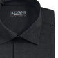 Alfani Men's Regular Fit Travel Ready Solid Dress Shirt Black Size 16X34X35