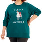Style & Co Women's Fleece Tunic Blue Size 3X