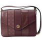 Giani Bernini Women's Embossed Colorblock Faux Leather Crossbody Red Size Regular