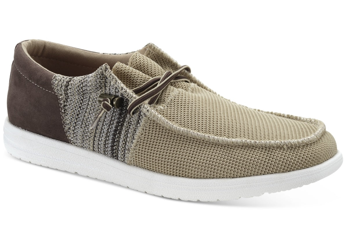 Sun + Stone Men's Brian Casual Comfort Slip On Gray Size 10 M