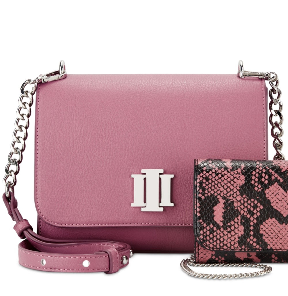 INC International Concepts Women's Crossbody Bag Pink Size Regular