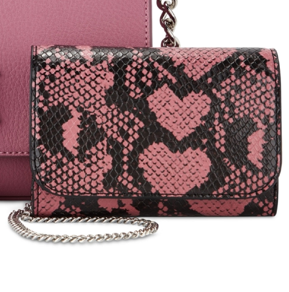 INC International Concepts Women's Crossbody Bag Pink Size Regular