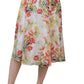 NY Collection Women's Sleeveless Chiffon Belted Dress Brown Size Petite Small